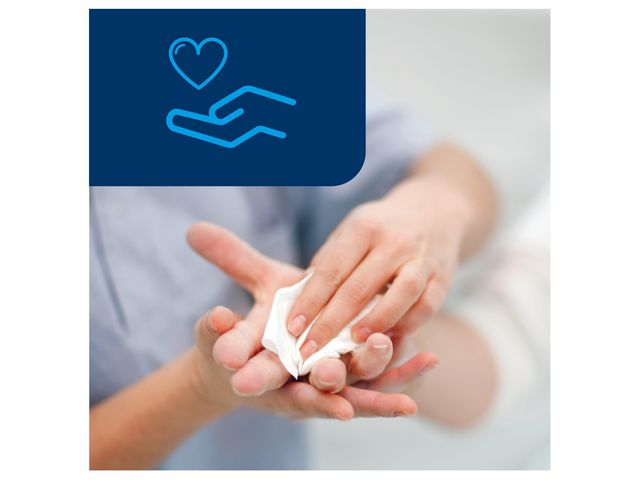 Tvättlapp TORK Adv 6-lag vit 1600/fp